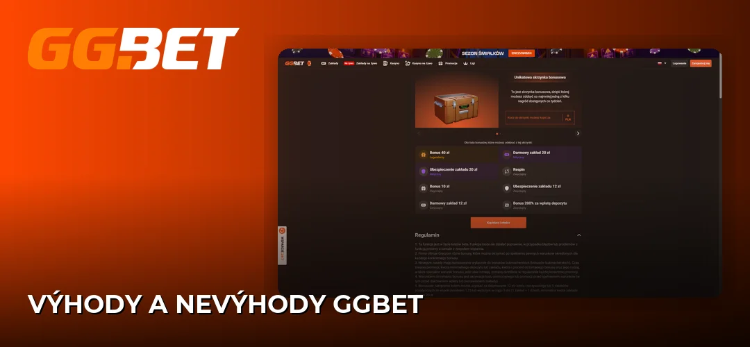 Snímek obrazovky webu GGBet