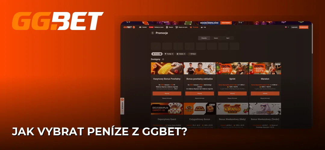 Snímek obrazovky webu GGBet
