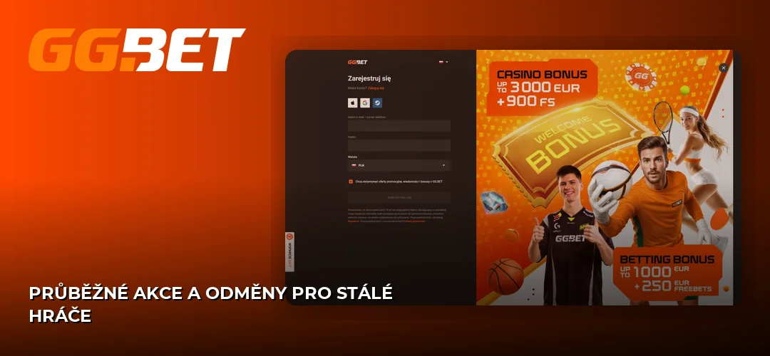 Snímek obrazovky webu GGBet